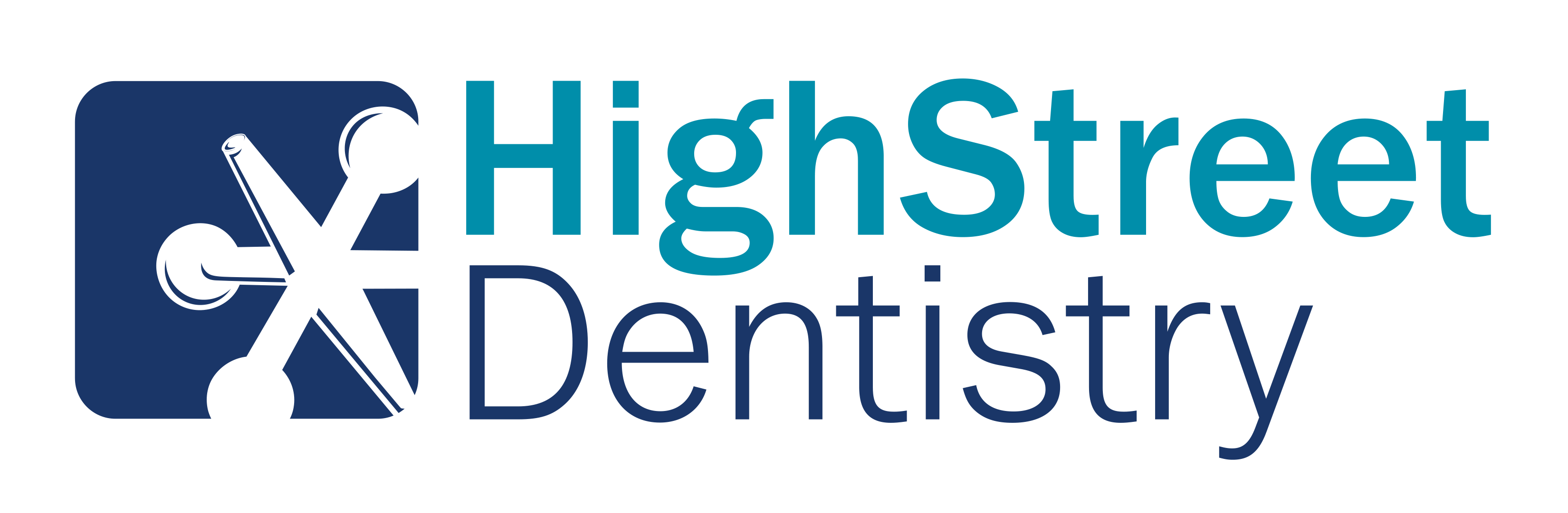 High Street Dentistry Stacked Logo